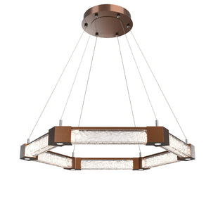 Hammerton Studio - CHB0060-35-BB-GC-CA1-L3 - LED Chandelier - Axis - Burnished Bronze