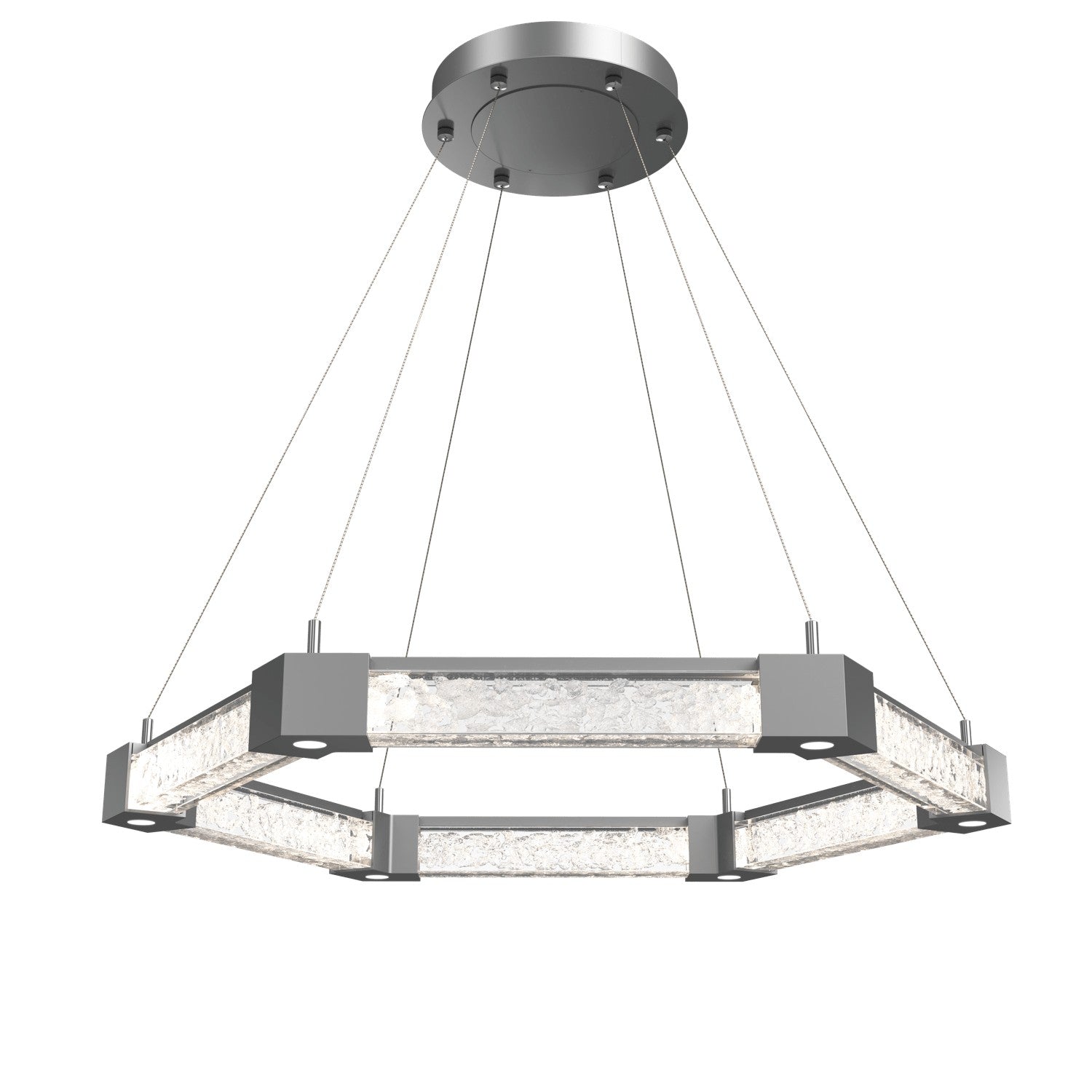 Hammerton Studio - CHB0060-35-CS-GC-CA1-L1 - LED Chandelier - Axis - Classic Silver