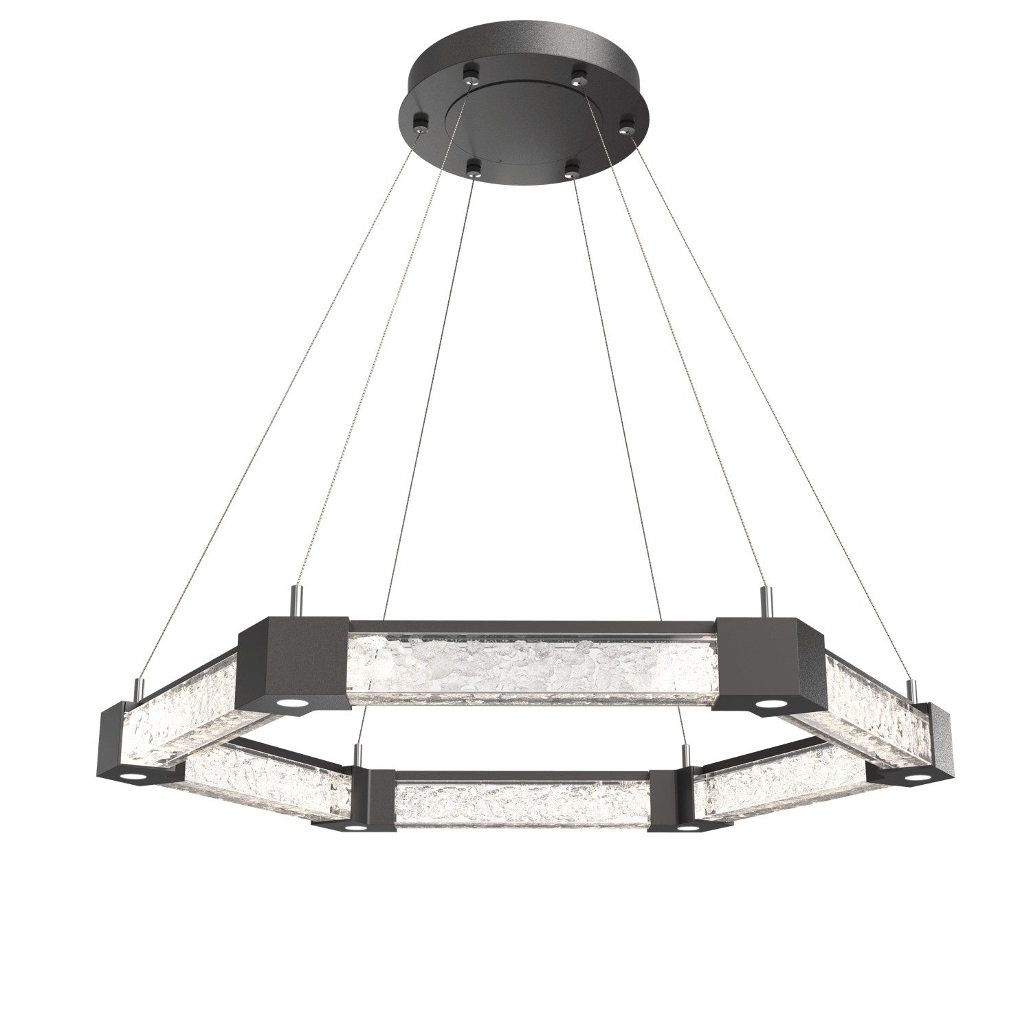 Hammerton Studio - CHB0060-35-GP-GC-CA1-L1 - LED Chandelier - Axis - Graphite