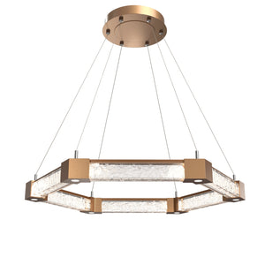 Hammerton Studio - CHB0060-35-NB-GC-CA1-L3 - LED Chandelier - Axis - Novel Brass