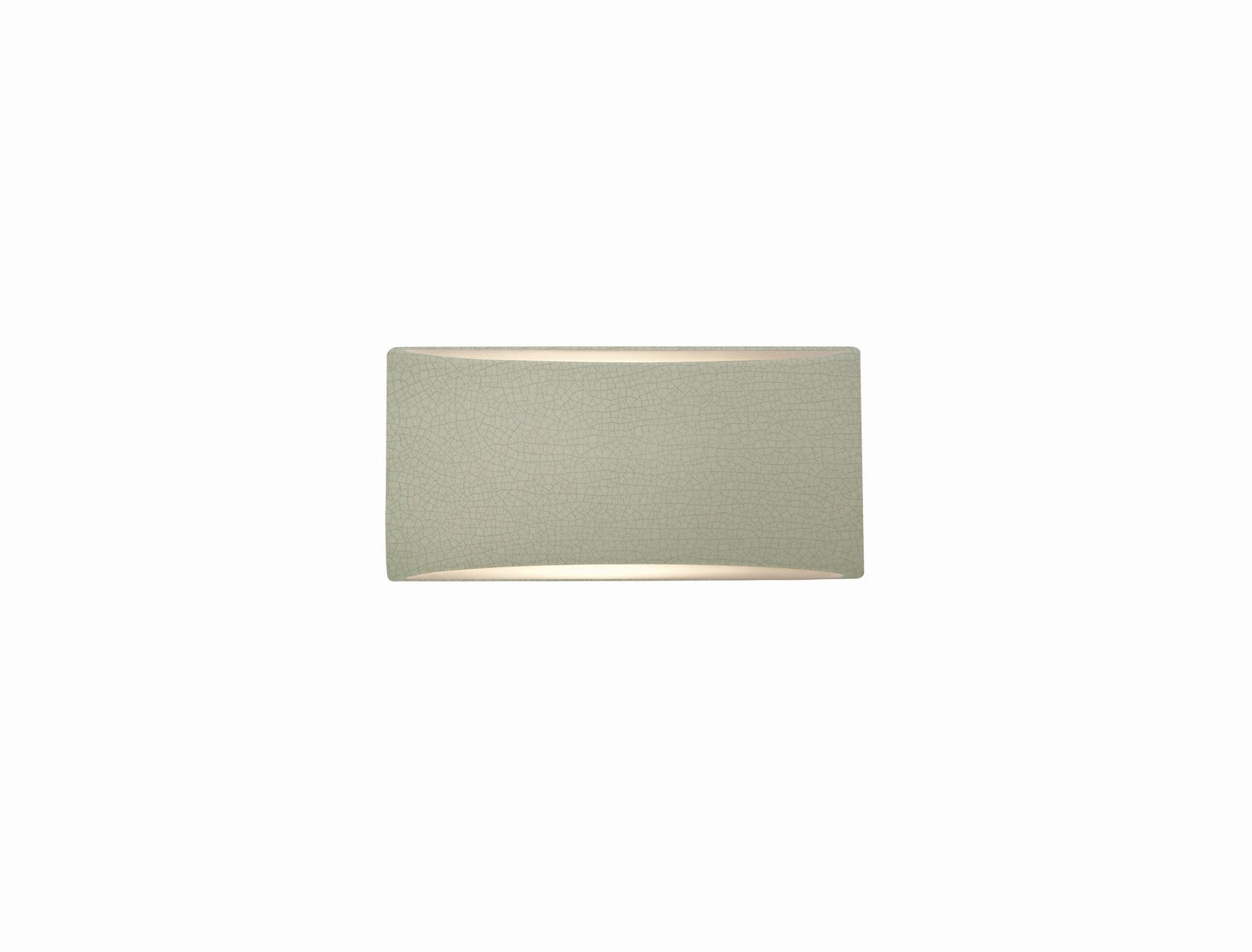 Justice Designs - CER-5760-CKC - One Light Wall Sconce - Ambiance - Celadon Green Crackle