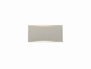 Justice Designs - CER-5760-CRK - One Light Wall Sconce - Ambiance - White Crackle