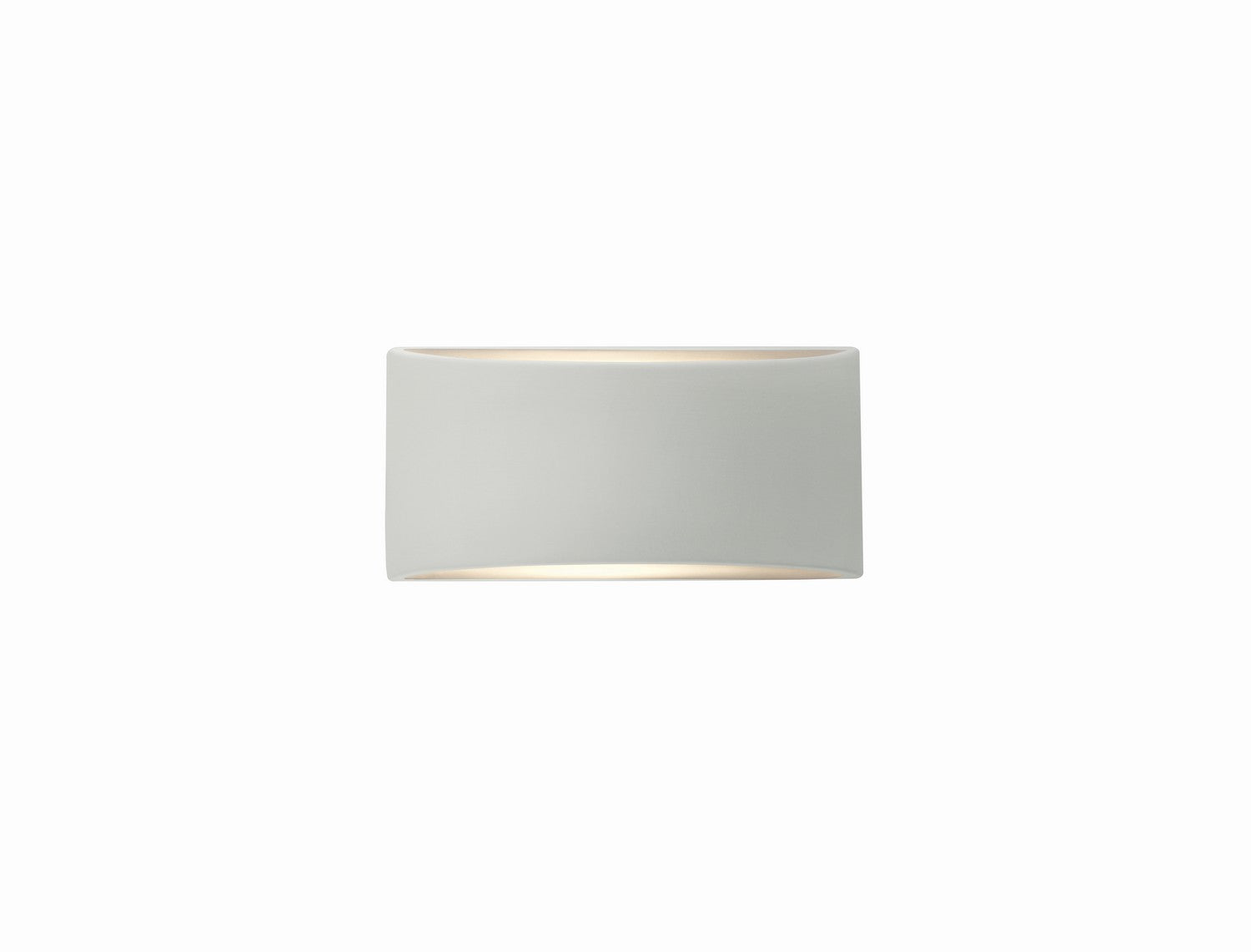 Justice Designs - CER-5760-MAT - One Light Wall Sconce - Ambiance - Matte White