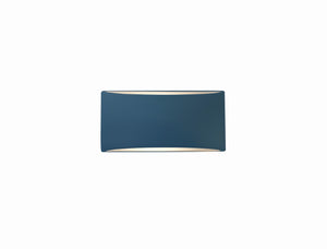 Justice Designs - CER-5760-MDMT - One Light Wall Sconce - Ambiance - Midnight Sky w/ Matte White