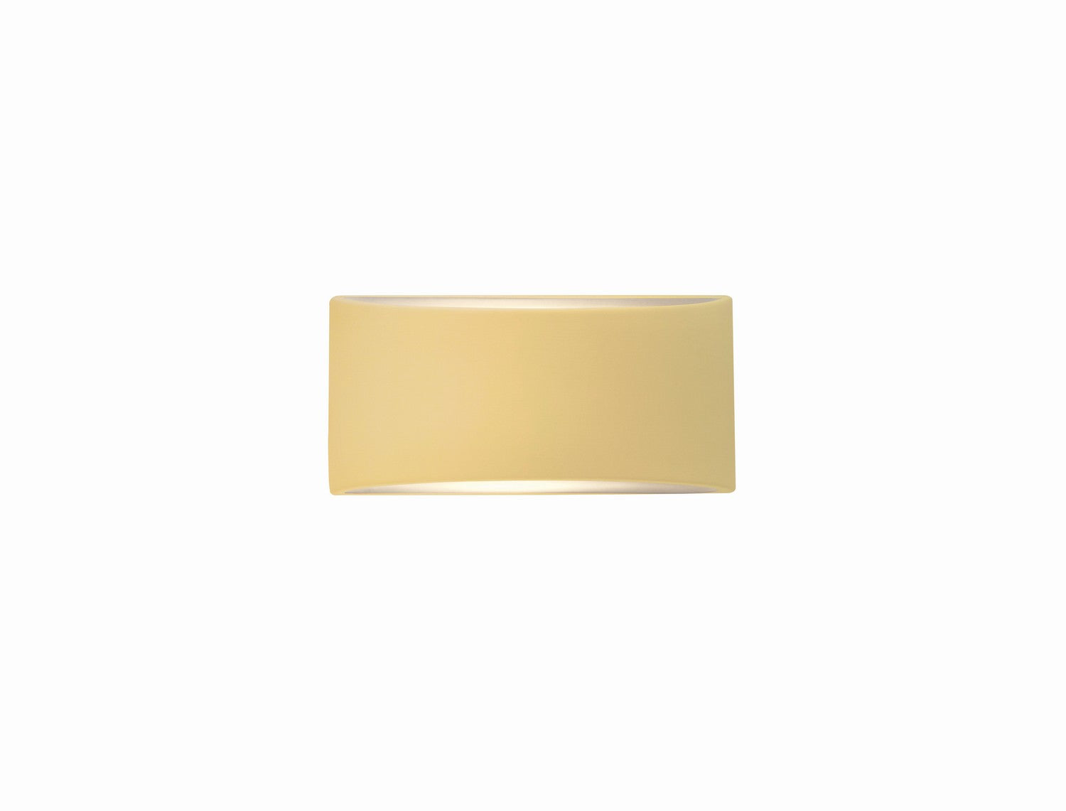 Justice Designs - CER-5760-MYLW - One Light Wall Sconce - Ambiance - Muted Yellow