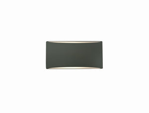 Justice Designs - CER-5760-PWGN - One Light Wall Sconce - Ambiance - Pewter Green