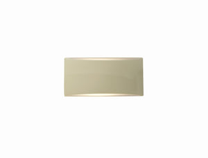 Justice Designs - CER-5760-VAN - One Light Wall Sconce - Ambiance - Vanilla (Gloss)