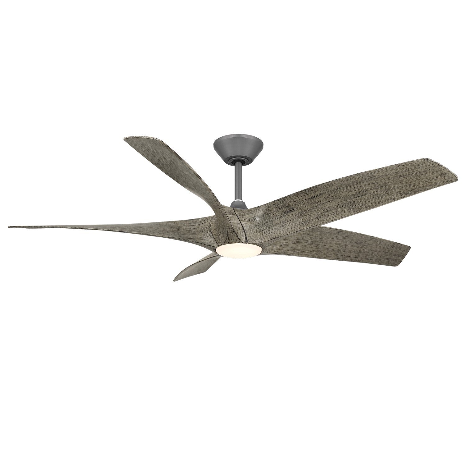 Modern Forms Fans - FR-W2401-62L-GH/WW - 62"Ceiling Fan - Zephyr 5 - Graphite/Weathered Wood