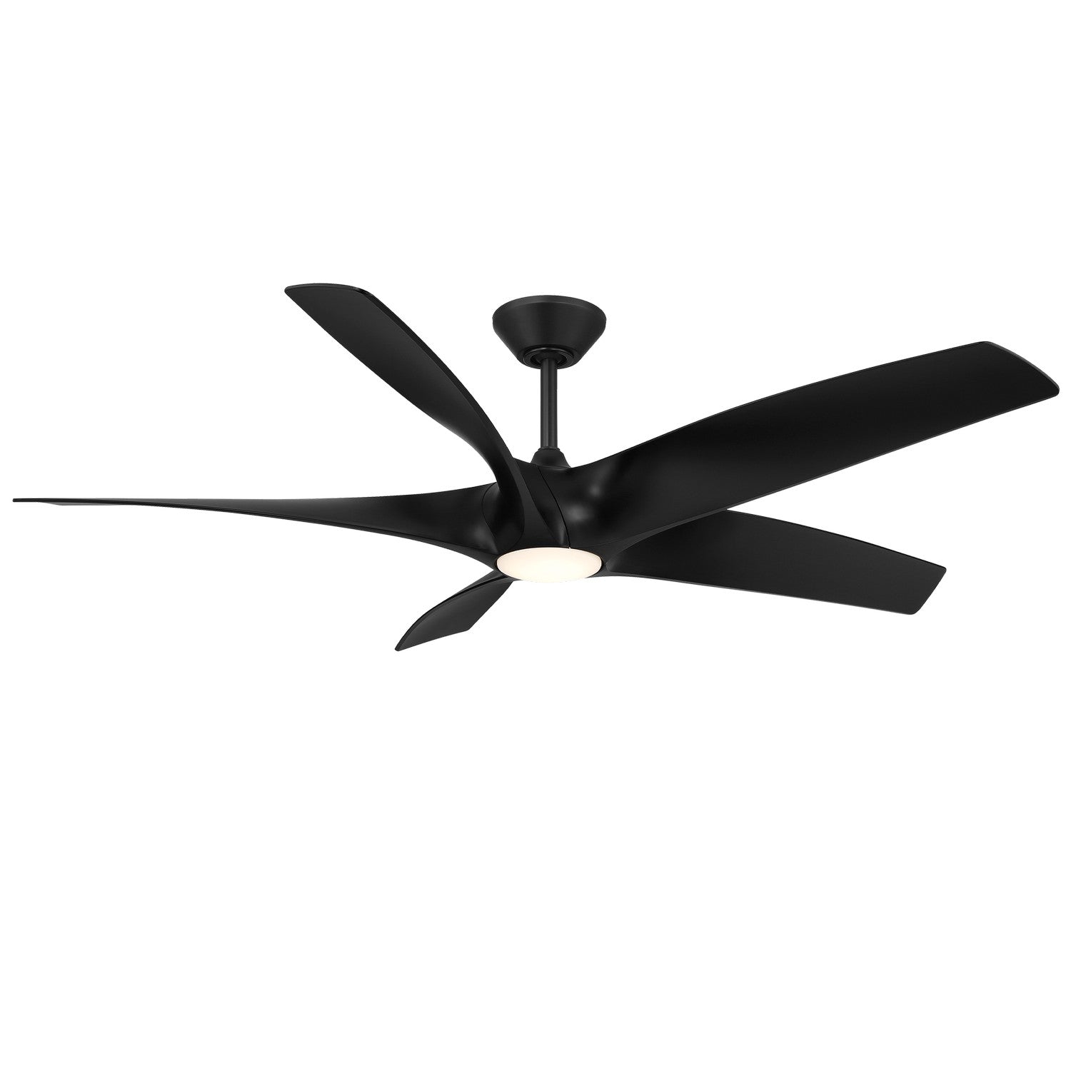 Modern Forms Fans - FR-W2401-62L-MB - 62"Ceiling Fan - Zephyr 5 - Matte Black