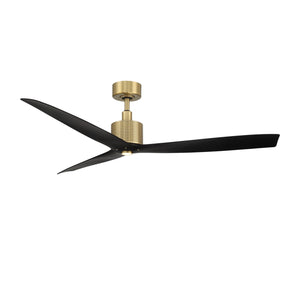 Modern Forms Fans - FR-W2404-60L-SB/MB - 60"Ceiling Fan - Spinster - Soft Brass/Matte Black