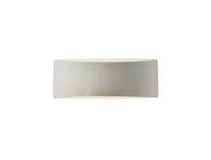 Justice Designs - CER-5765-MAT - One Light Wall Sconce - Ambiance - Matte White