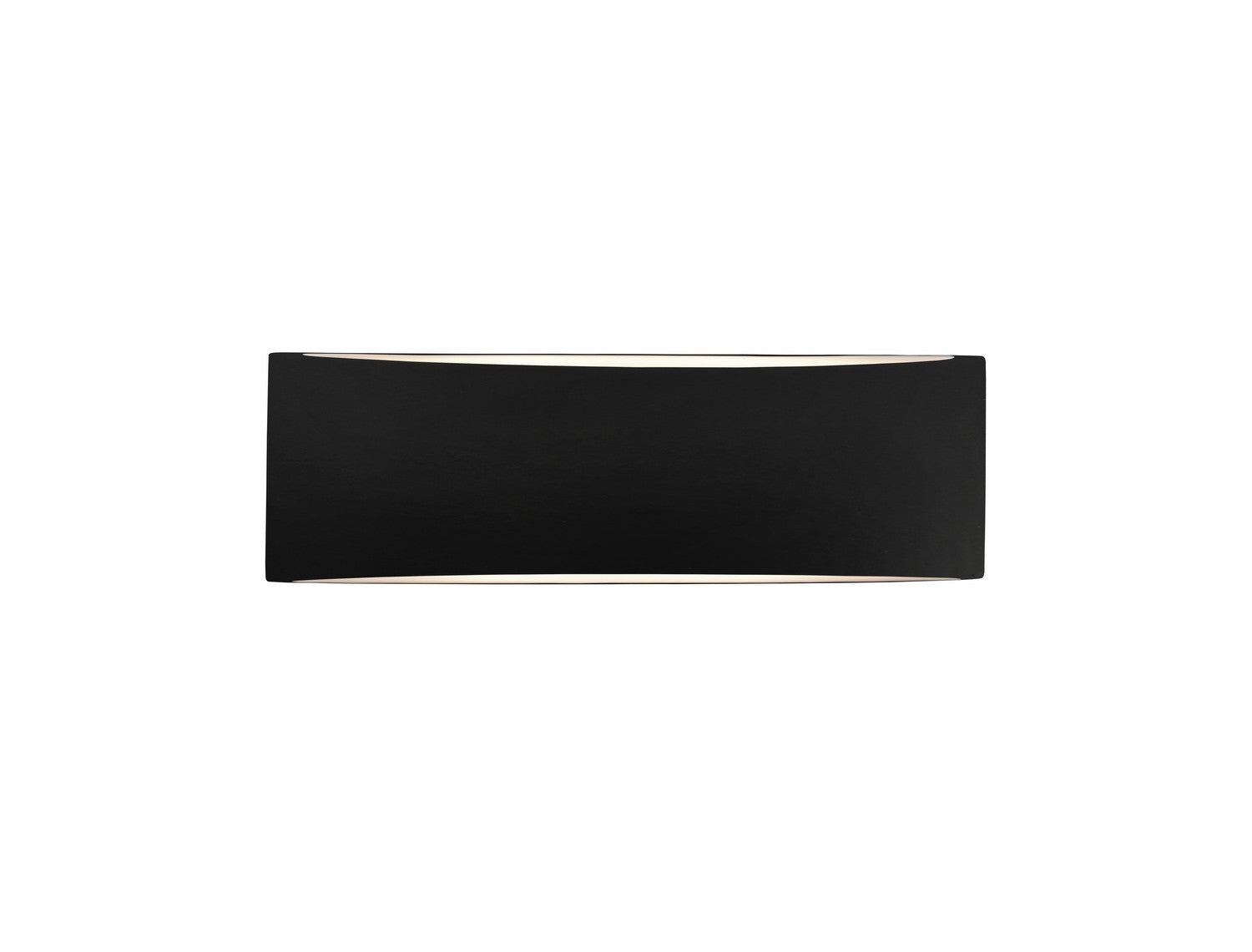 Justice Designs - CER-5767-CRB - Two Light Wall Sconce - Ambiance - Carbon - Matte Black