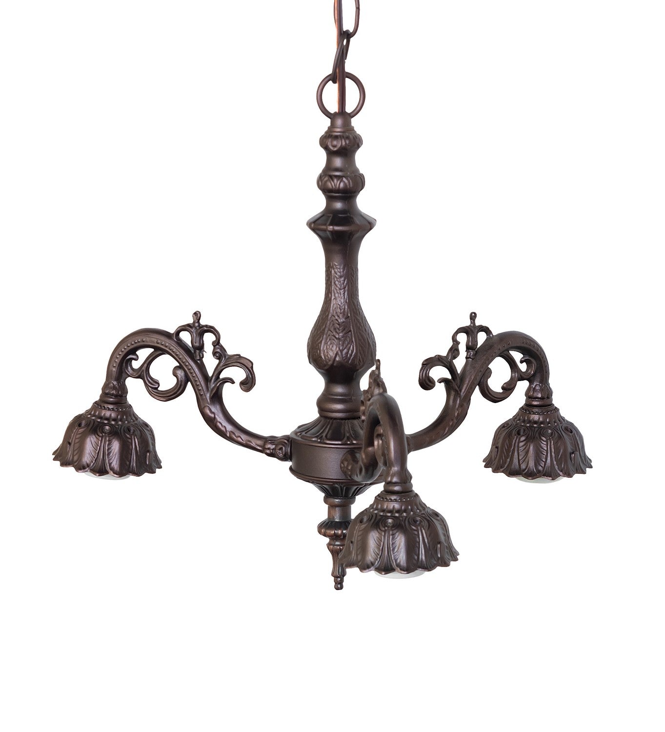 Meyda Tiffany - 10401 - Three Light Pendant Hardware - Victorian - Mahogany Bronze