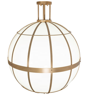 Meyda Tiffany - 236665 - LED Pendant - Atlas - Gold Metallic