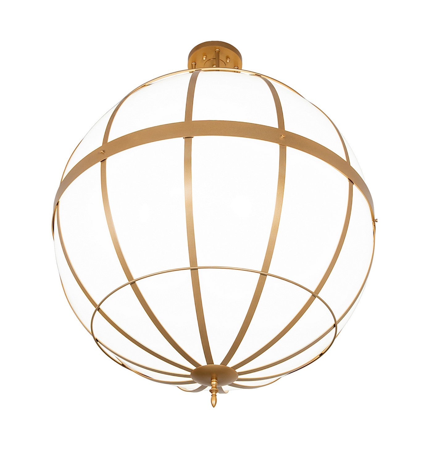 Meyda Tiffany - 236665 - LED Pendant - Atlas - Gold Metallic