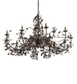 Meyda Tiffany - 267570 - 15 Light Chandelier - Pear Leaf - Oil Rubbed Bronze