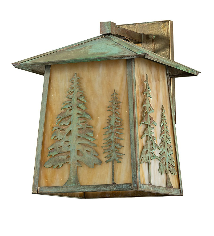 Meyda Tiffany - 269421 - One Light Wall Sconce - Stillwater - Verdigris