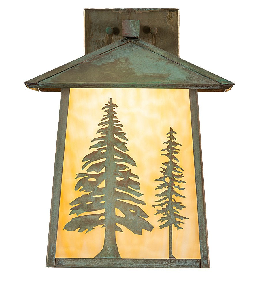 Meyda Tiffany - 269421 - One Light Wall Sconce - Stillwater - Verdigris