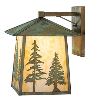 Meyda Tiffany - 269421 - One Light Wall Sconce - Stillwater - Verdigris