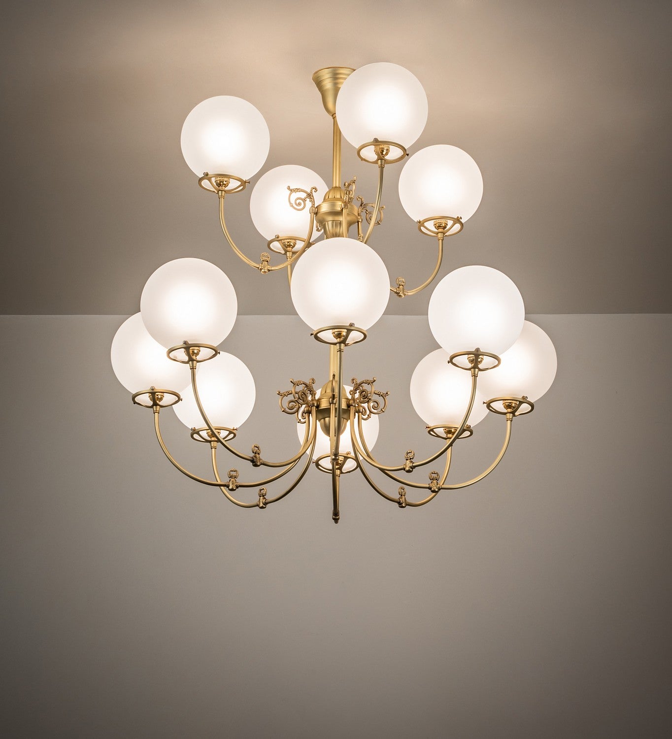 Meyda Tiffany - 271796 - 12 Light Chandelier - Revival - Polished Brass