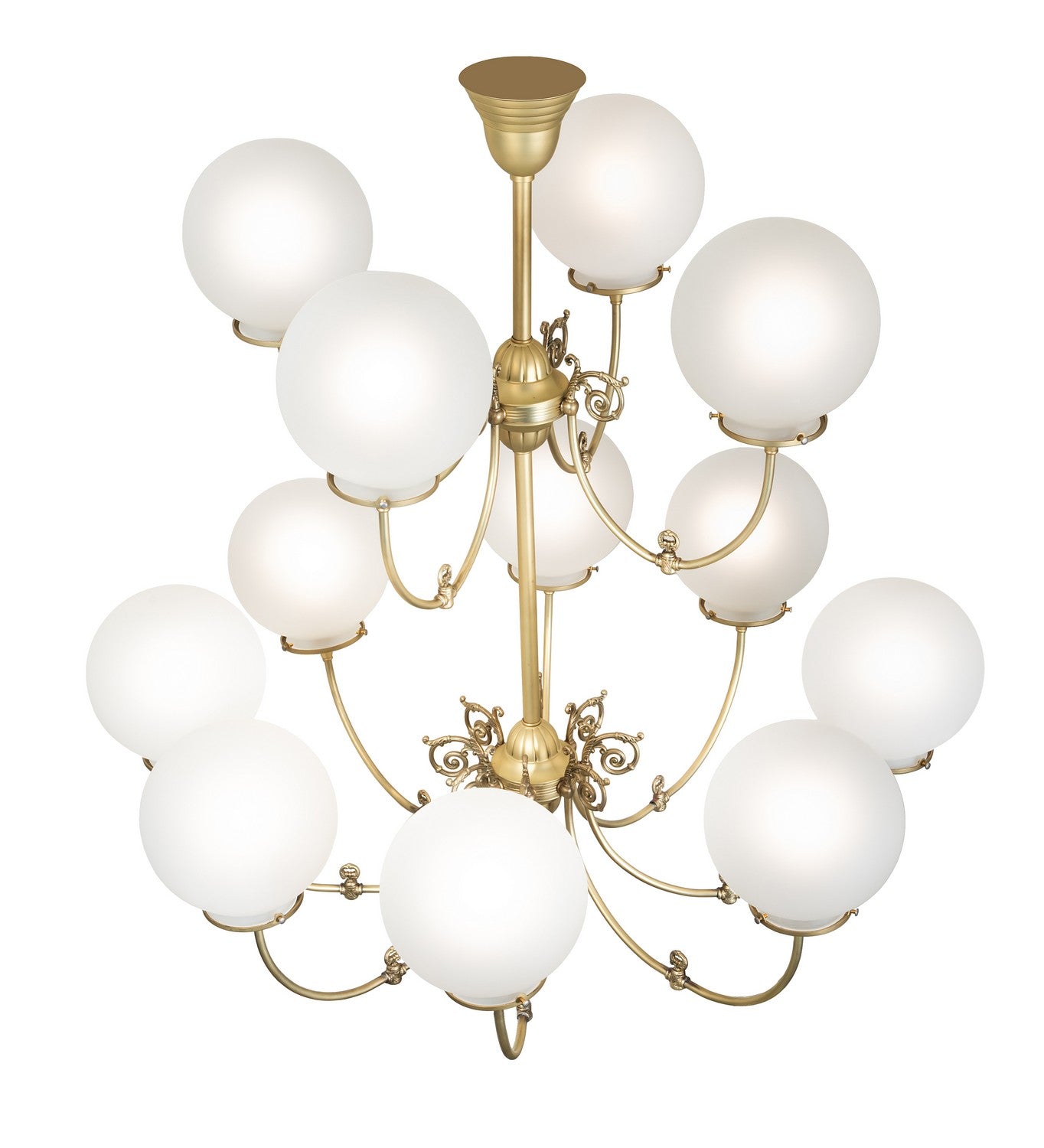 Meyda Tiffany - 271796 - 12 Light Chandelier - Revival - Polished Brass