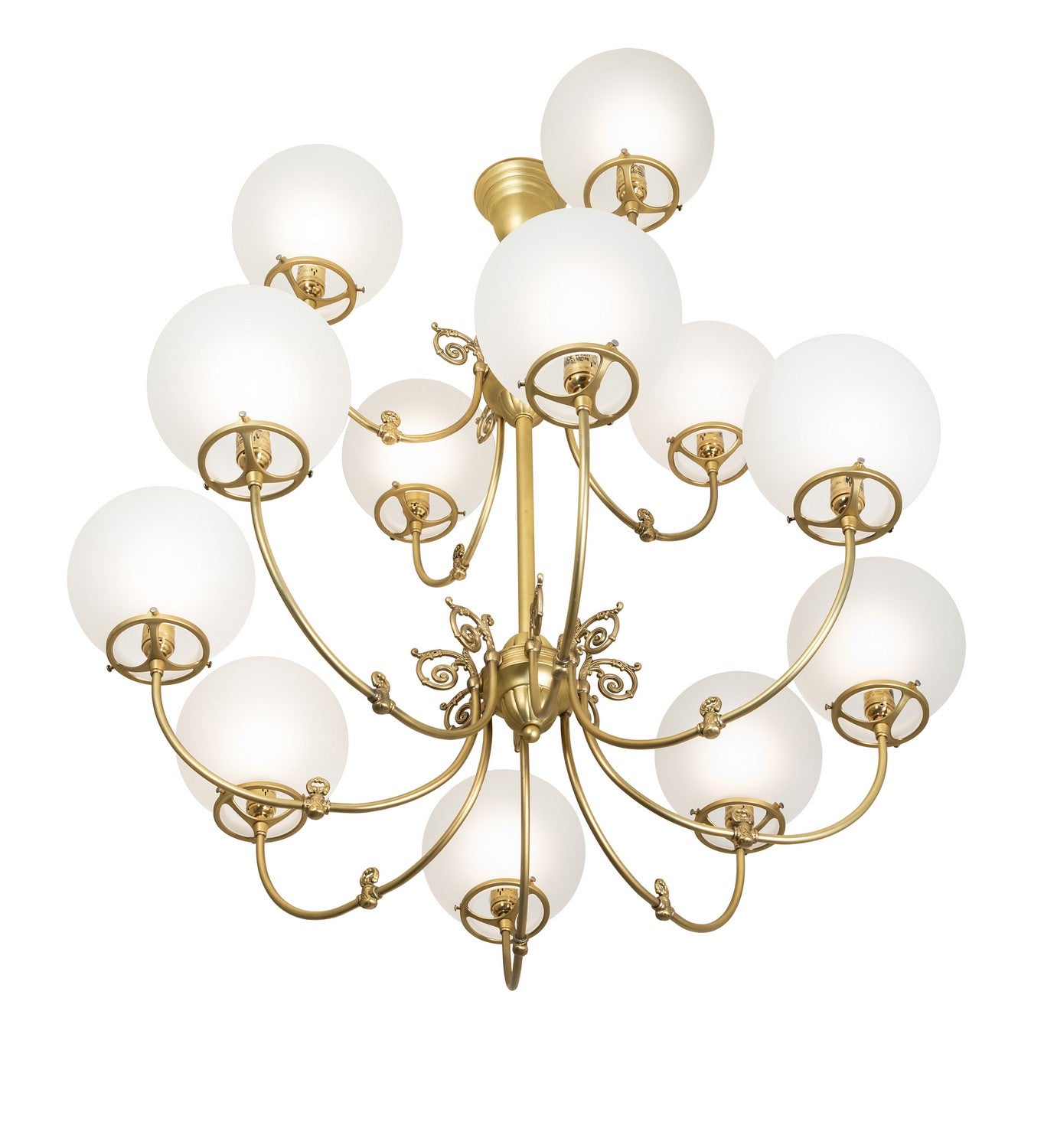 Meyda Tiffany - 271796 - 12 Light Chandelier - Revival - Polished Brass