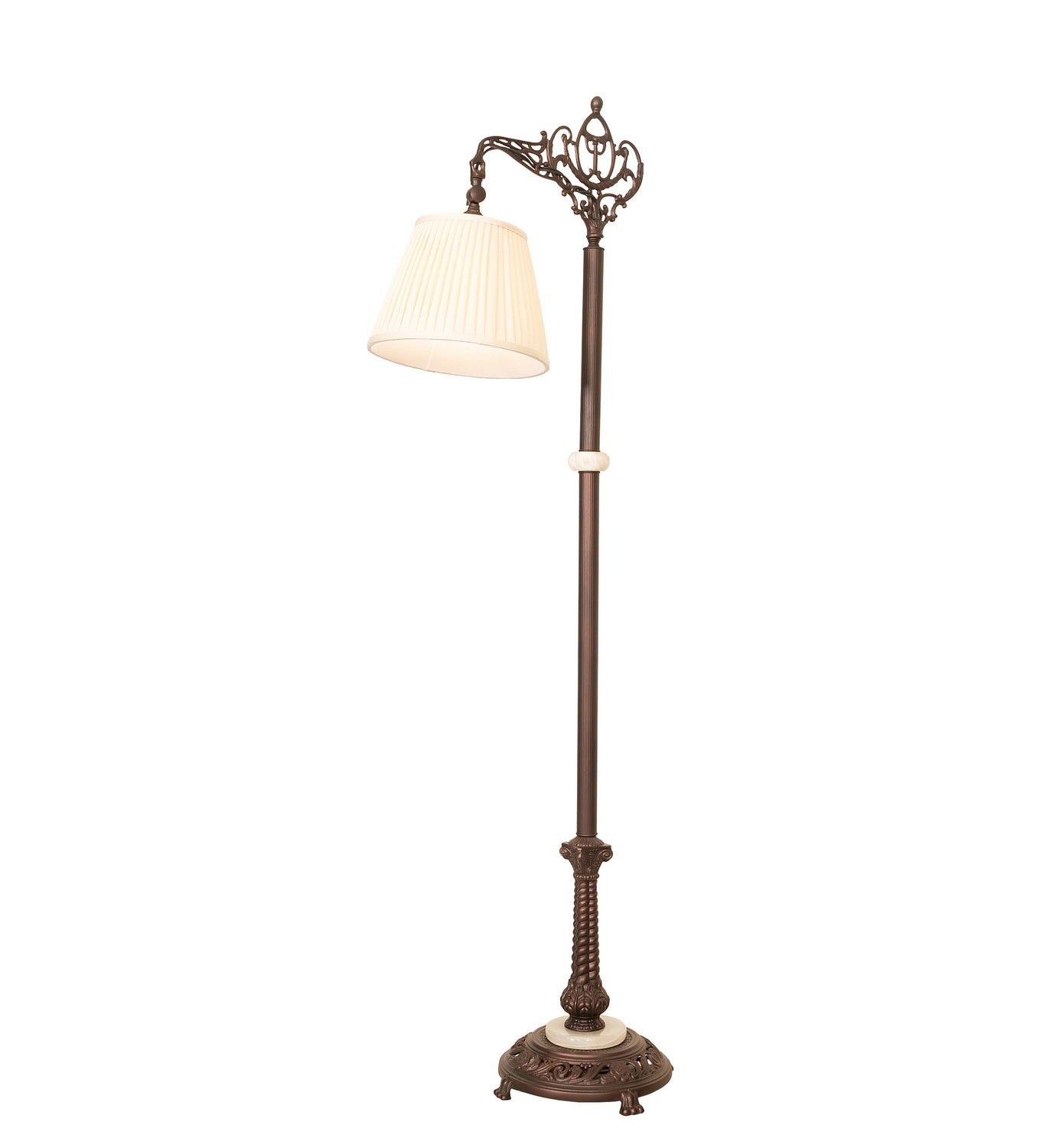 Meyda Tiffany - 271835 - One Light Floor Lamp - Victorian - Mahogany Bronze