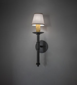 Meyda Tiffany - 272633 - One Light Wall Sconce - Amada - Textured Black