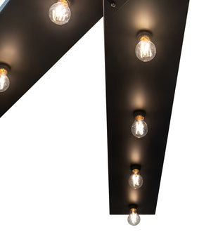 Meyda Tiffany - 273725 - 17 Light Pendant - Caldero - Solar Black