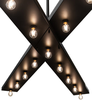 Meyda Tiffany - 273725 - 17 Light Pendant - Caldero - Solar Black