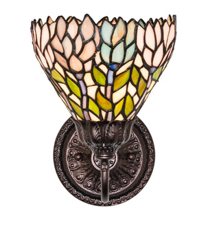 Meyda Tiffany - 275650 - One Light Wall Sconce - Wisteria