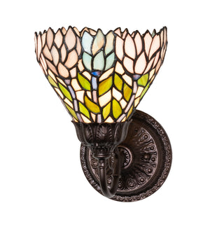 Meyda Tiffany - 275650 - One Light Wall Sconce - Wisteria