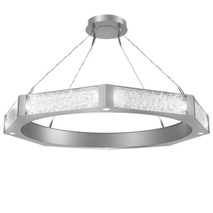 Hammerton Studio - CHB0061-48-CS-GC-CA1-L3 - LED Chandelier - Glacier - Classic Silver