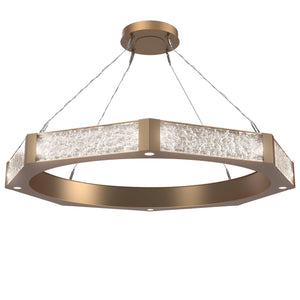 Hammerton Studio - CHB0061-48-NB-GC-CA1-L1 - LED Chandelier - Glacier - Novel Brass