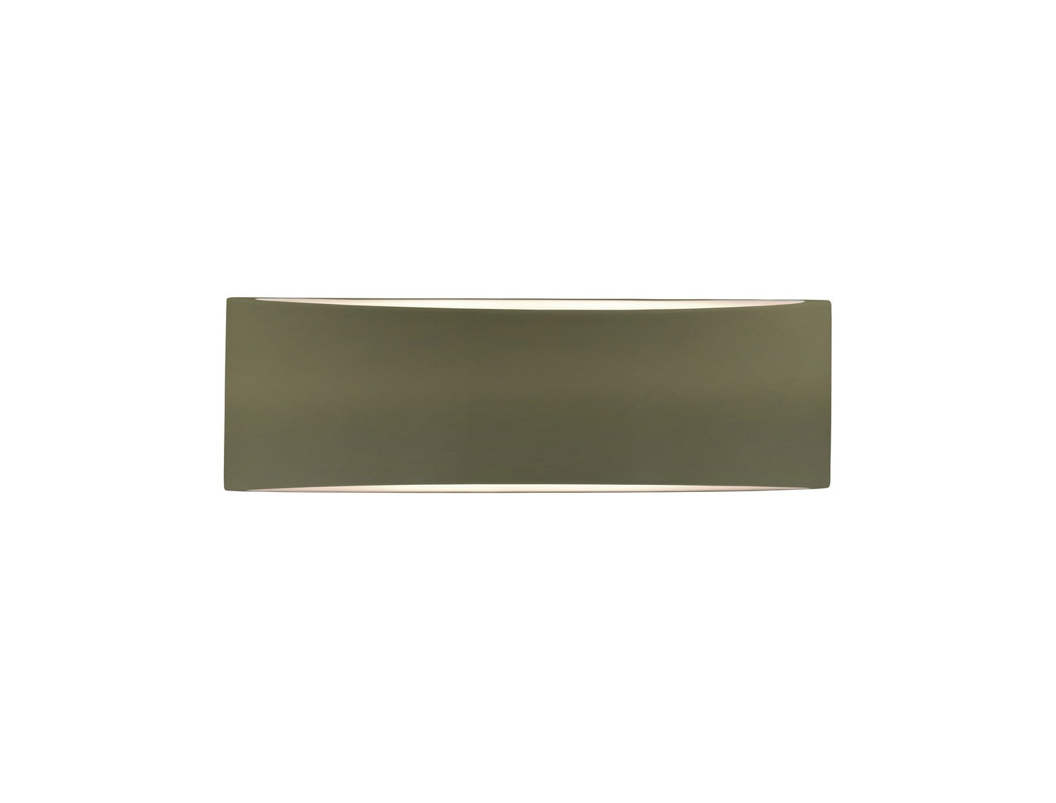 Justice Designs - CER-5767-MGRN - Two Light Wall Sconce - Ambiance - Matte Green