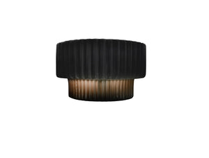 Justice Designs - CER-5780-BLK - One Light Wall Sconce - Ambiance - Gloss Black