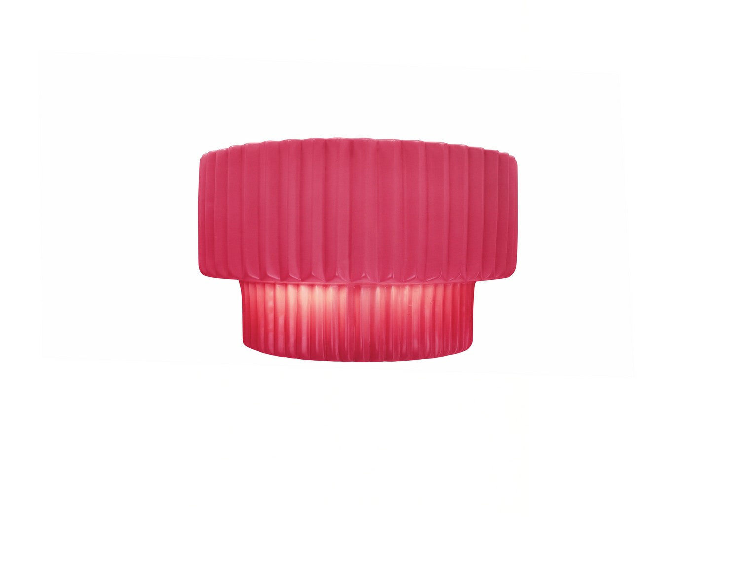 Justice Designs - CER-5780-CRSE - One Light Wall Sconce - Ambiance - Cerise