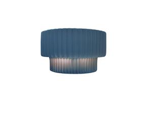 Justice Designs - CER-5780-MDMT - One Light Wall Sconce - Ambiance - Midnight Sky w/ Matte White