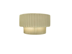 Justice Designs - CER-5780-VAN - One Light Wall Sconce - Ambiance - Vanilla (Gloss)