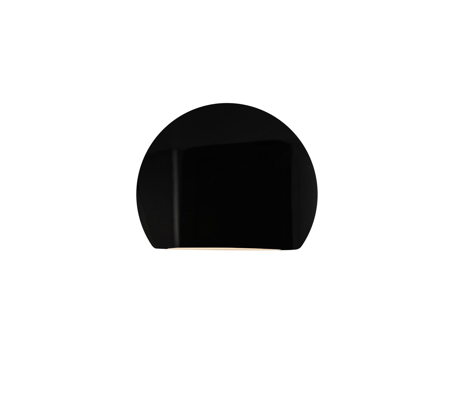 Justice Designs - CER-5790-BKMT - LED Wall Sconce - Ambiance - Gloss Black w/ Matte White