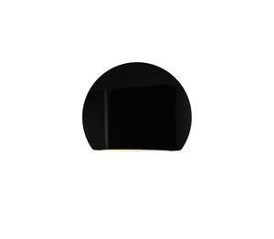 Justice Designs - CER-5790W-BKMT - LED Outdoor Wall Sconce - Ambiance - Gloss Black w/ Matte White