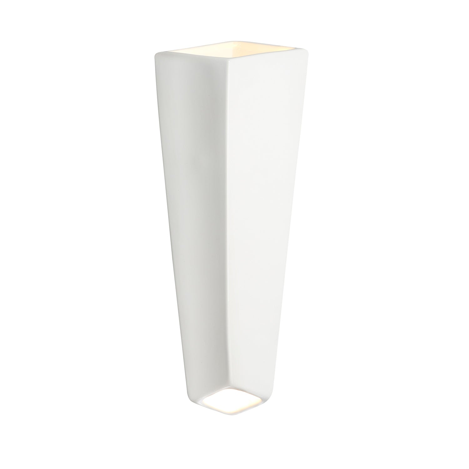 Justice Designs - CER-5825-WTWT - LED Wall Sconce - Ambiance - Gloss White