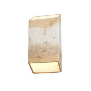 Justice Designs - CER-5875W-TRAG - LED Wall Sconce - Ambiance - Greco Travertine