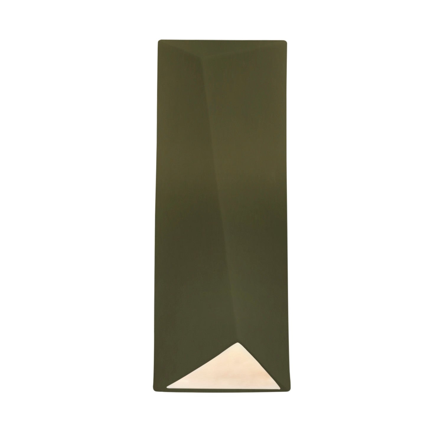 Justice Designs - CER-5890W-MGRN - LED Outdoor Wall Sconce - Ambiance - Matte Green