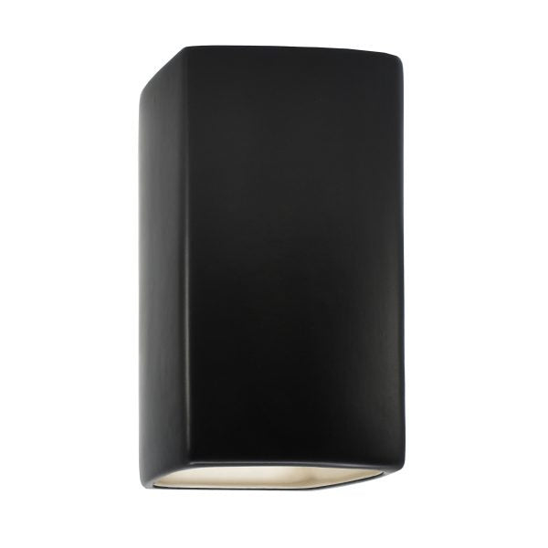 Justice Designs - CER-5910-CRB - Wall Sconce - Ambiance - Carbon - Matte Black