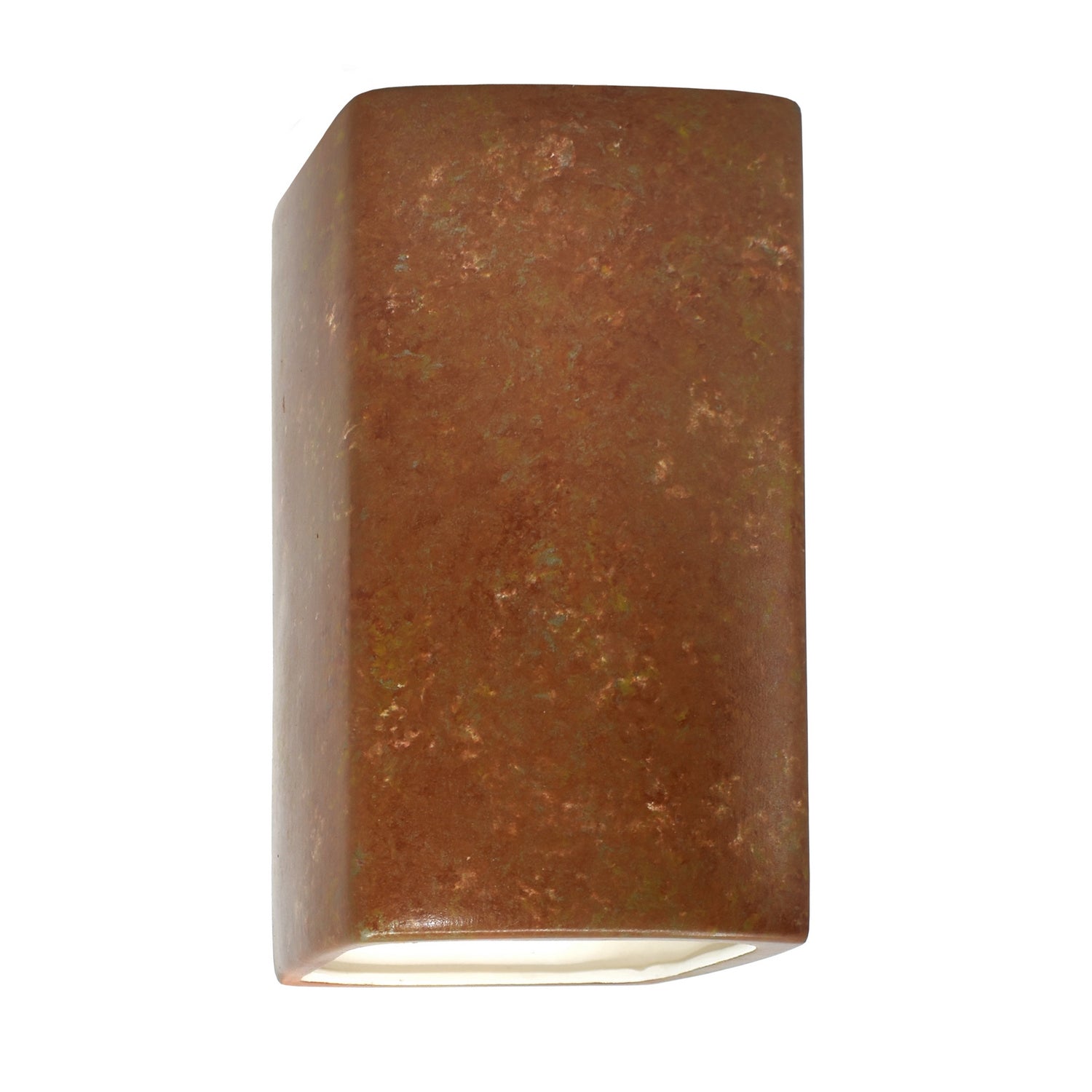 Justice Designs - CER-5910-PATR - Wall Sconce - Ambiance - Rust Patina