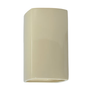 Justice Designs - CER-5910-VAN - Wall Sconce - Ambiance - Vanilla (Gloss)