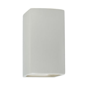 Justice Designs - CER-5915-MAT - Wall Sconce - Ambiance - Matte White