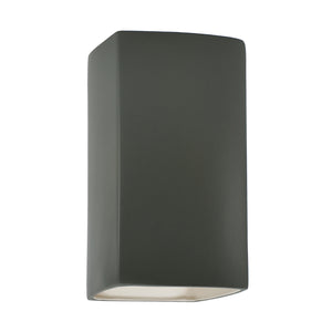 Justice Designs - CER-5915W-PWGN - LED Wall Sconce - Ambiance - Pewter Green