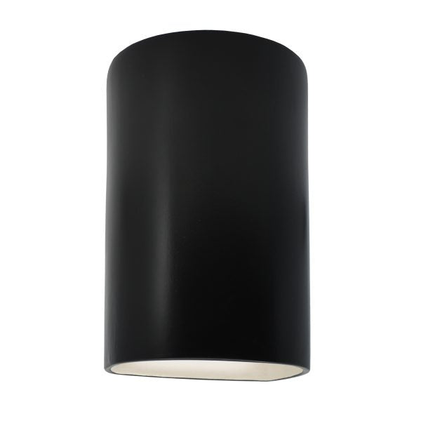 Justice Designs - CER-5940-CRB - Wall Sconce - Ambiance - Carbon - Matte Black